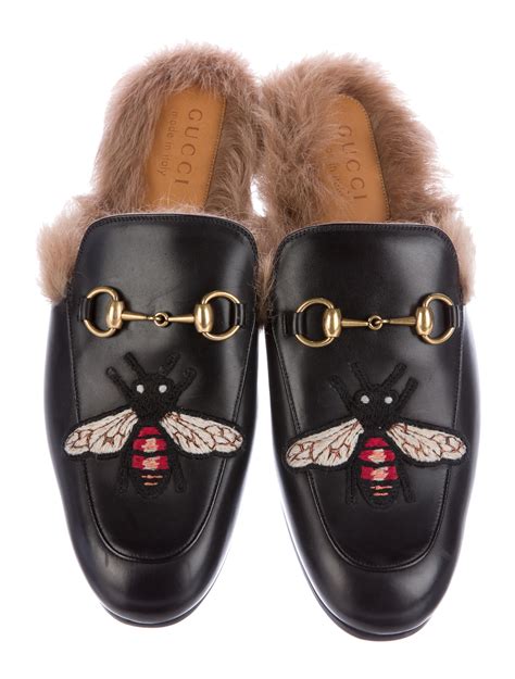 gucci princetown slipper fur.